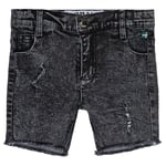 The BRAND Stone Wash Jeans-shorts Grå | Grå | 128/134 cm