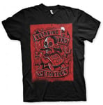 Hybris La Tortuga - Hola Death T-Shirt (S,Black)