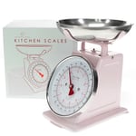 Rex London Kitchen scales - light pink