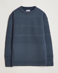 S.N.S. Herning Fisherman Wool Crew Neck Sweater Faded Mineral Blue