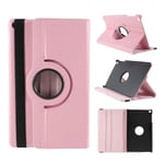 Samsung Galaxy Tab A 10.1 (2019) litchi läderfodral - Rosa Rosa