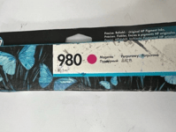 GENUINE HP 980 MAGENTA ink D8J08A Oct 2021 OFFICEJET