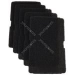 Grundig Tumble Dryer Evaporator Filter Sponge 2964840100 Pack Of 5