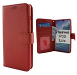 New Standcase Wallet Huawei P30 Lite (Röd)