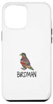 Coque pour iPhone 13 Pro Max Birdman Couleur amusante Animal de compagnie Design créatif Sweet Springbreak