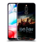 Head Case Designs Coque en Gel Souple sous Licence Officielle Harry Potter Castle Reliques de la Mort VIII Compatible avec Xiaomi Redmi 8