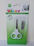 Junior Macare Baby Nail Scissors & Clipper by Murrays Set 0+ months