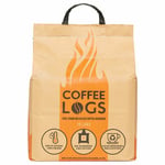 Bio-bean Coffee Logs Extra Hot Fire Recycled Carbon Neutral Fuel - 16 Log Pack