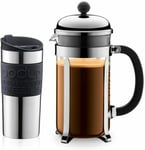 Bodum Chambord Coffee Set with Cafetiere and Travel Mug