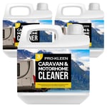 Caravan & Motorhome Cleaner Removes Black Streaks, Algae & More 3 x 2L