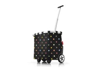 Reisenthel ?Arrycruiser, Toteväska, Svart, Multifärg, Gjuten Aluminium, Polyester, Mönstrad, 2 Hjul, 40 L