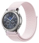 Tiera kardborreband Loop med Quick release bandstift Pearl Pink 22 mm