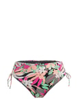 Pt Beach Classics Mod Lace Up Swimwear Bikinis Bikini Bottoms Bikini Briefs Multi/patterned Roxy