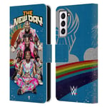 Head Case Designs Officially Licensed WWE The New Day Superstars Leather Book Wallet Case Cover Compatible With Samsung Galaxy S21 5G