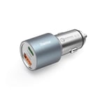 Car Charger USB-C USB-A PD 38W Metal
