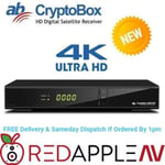 AB Cryptobox 800UHD 4K Ultra HD H.265 MultiCAS Digital Satellite Receiver