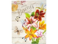 Ju-Piter Presentpåse Blommor 8924C 17,5X23,5X8cm P12, Pris Per 1 St