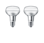 Philips R80 8w Light Bulb 100w E27 Screw Cap LED Corepro Reflector Lamp