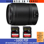Nikon Z 35mm f/1.8 S + 2 SanDisk 32GB UHS-II 300 MB/s + Guide PDF ""20 TECHNIQUES POUR RÉUSSIR VOS PHOTOS