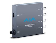 AJA Hi5-4K-Plus: 3G-SDI (Quad SDI support) to HDMI 2.0