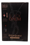 Yves Saint Laurent Black Opium EDP 90ml + 10ml Lipstick Womens Fragrance Set