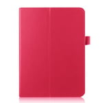 Litchi Fodral För Samsung Galaxy Tab S2 9.7 - Rosé