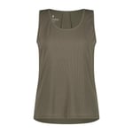 Royal Robbins Womens Spotless Evolution Tank (Grön (EVERGLADE) Large)