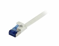 Patchkabel Rj45 Cat6a 500Mhz 7M Weiss Uftp Flach Tpesuperflex Awg32 Synergy 21