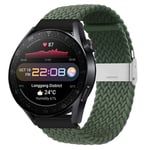 Flettet elastisk armbånd Huawei Watch 3 Pro (48mm) - Army