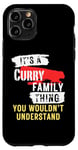 Coque pour iPhone 11 Pro It's A Curry Family Thing Funny Men's and Women's