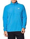 THE NORTH FACE M 100 Glacier 1/4 ZI Clear Lake Blue Veste Homme Clear Lake Blue FR : XL (Taille Fabricant : XL)