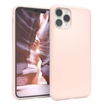 For Samsung Galaxy A7 (2018) cover Silicone Cover Protection Case Matte Pink