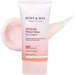 Mary &amp; May Vegan Primer Glow Sun Cream SPF50+ 50ml