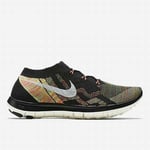 WMNS NIKE FREE 3.0 FLYKNIT UK 4.5 EUR 38 BLACK/SAIL HYPER ORANGE 718420 011