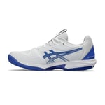 ASICS Homme Solution Speed FF 3 Sneaker, White Tuna Blue, 42.5 EU