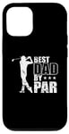 Coque pour iPhone 14 Pro Best Dad par Golf Trendsport Balle de golf