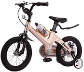 12/14/16/18 Pouces keboys Filles Enfant vélo avec Formation Roue de Bicyclette JIAJIAFUDR (Color : Champagne Gold, Size : 12in)