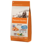 Nature's Variety Selected Medium / Maxi Adult Norwegian Salmon - Ekonomipack: 2 x 2 kg