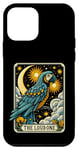 iPhone 12 mini Funny Macaw Parrot Moon Tarot Card Men Women Parrot Lover Case