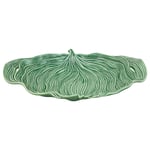 Bordallo Pinheiro Leaves Folhas Serveringsfat, 33x44,5 cm Grønn Fajanse