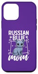 Coque pour iPhone 12 mini Bleu russe Mama