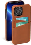 Krusell CardCover Læder (iPhone 13 Pro Max) - Sort