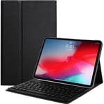 Étui de tablette portefeuille Bluetooth Clavier pour iPad Pro 11 (2020) - Noir