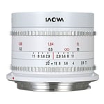 Objectif Laowa 9 mm T2.9 Zero-D Cine Blanc - Canon RF