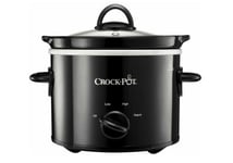 Crockpot 1.8L Slow Cooker Plentiful Casseroles And Soups Exciting Tagines Black