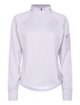 Nb Heat Grid Half Zip Tops Sweat-shirts & Hoodies Fleeces & Midlayers Purple New Balance