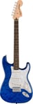 Fender Squier Affinity Series Stratocaster® QMT - Sapphire Blue Transparent