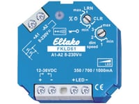 Eltako Fkld61 Radio/Wireless Dimmer-Manöverdon 1 Kanal Infälld Montering Strömeffekt (Max.) 30 W Räckvidd (Max. I Fri Terräng) 30 M