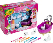 Crayola Washimals Tub Pets Playset Fun Creative Colouring Activity Set For Kids