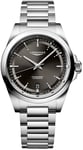 Longines L3.720.4.52.6 Conquest Sort/Stål Ø38 mm